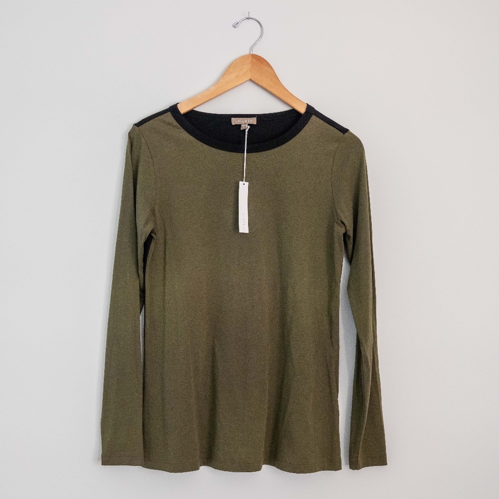 Lilla P Women's Size S long sleeve T shirt 100% Cotton Never worn